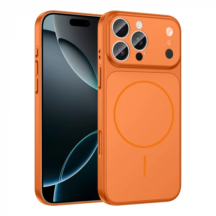 iPhone 16 Pro Kılıf M-Safe Şarj Özellikli Kamera Korumalı Formen Kapak