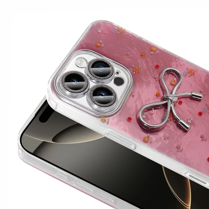 iPhone 16 Pro Max Kılıf Kamera Korumalı Figürlü Ponti Silikon Kapak