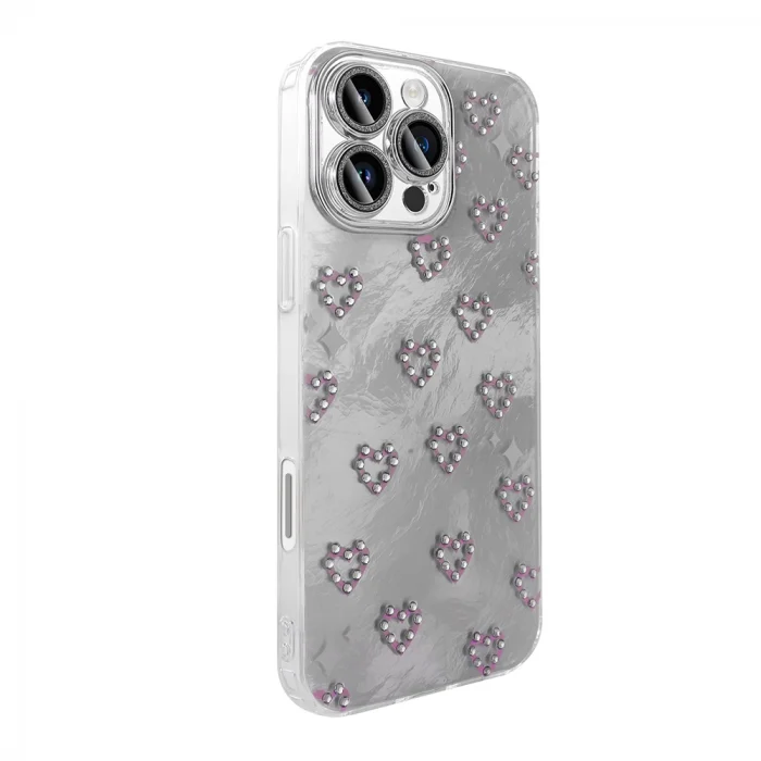 iPhone 16 Pro Max Kılıf Kamera Korumalı Figürlü Ponti Silikon Kapak