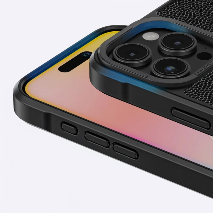 iPhone 16 Pro Max Kılıf M-safe Şarj Özellikli Amazingthing Glamour Serisi Kapak