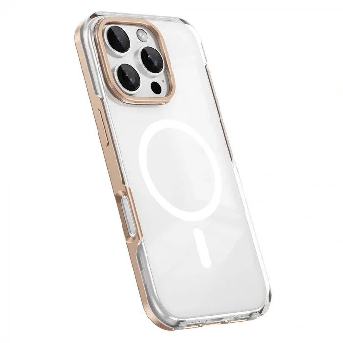 iPhone 16 Pro Max Kılıf M-safe Şarj Özellikli Çıkarılabilir Arka Yüzeyli Polar Kapak