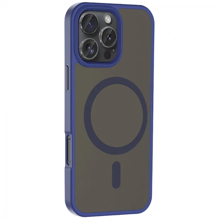 iPhone 16 Pro Max Kılıf M-safe Şarj Özellikli Mat Arka Yüzey Sio Kapak