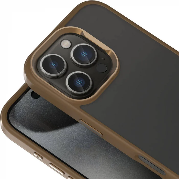 iPhone 16 Pro Max Kılıf M-safe Şarj Özellikli Parlak Kamera Çerçeveli Kost Kapak