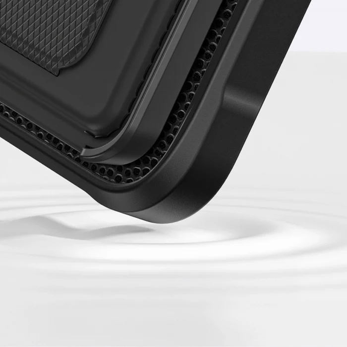 iPhone 16 Pro Max Kılıf M-safe Şarj Özellikli Standlı Kartlıklı Set Amazingthing Glamour Luxe Serisi Kapak