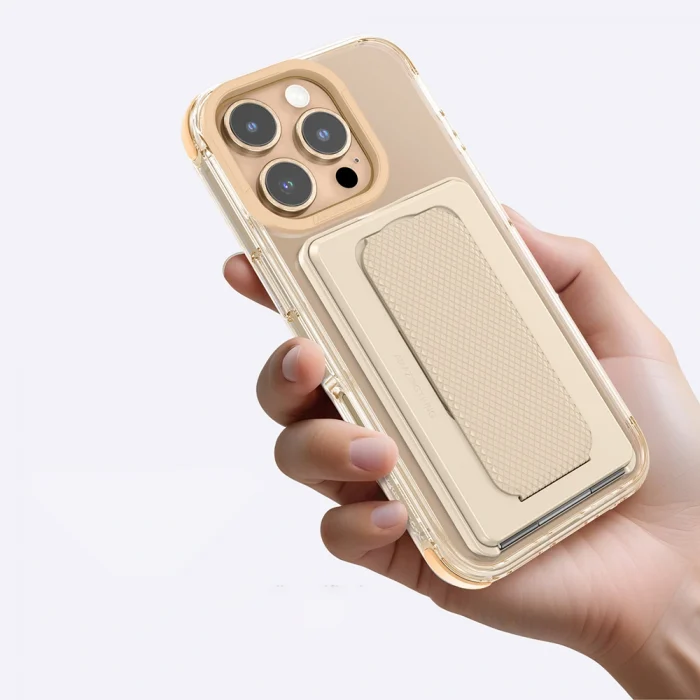 Apple iPhone 16 Pro Max Kılıf M-safe Şarj Özellikli Standlı Set Amazingthing Omni Adventure Serisi Kapak