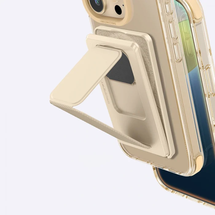 Apple iPhone 16 Pro Max Kılıf M-safe Şarj Özellikli Standlı Set Amazingthing Omni Adventure Serisi Kapak