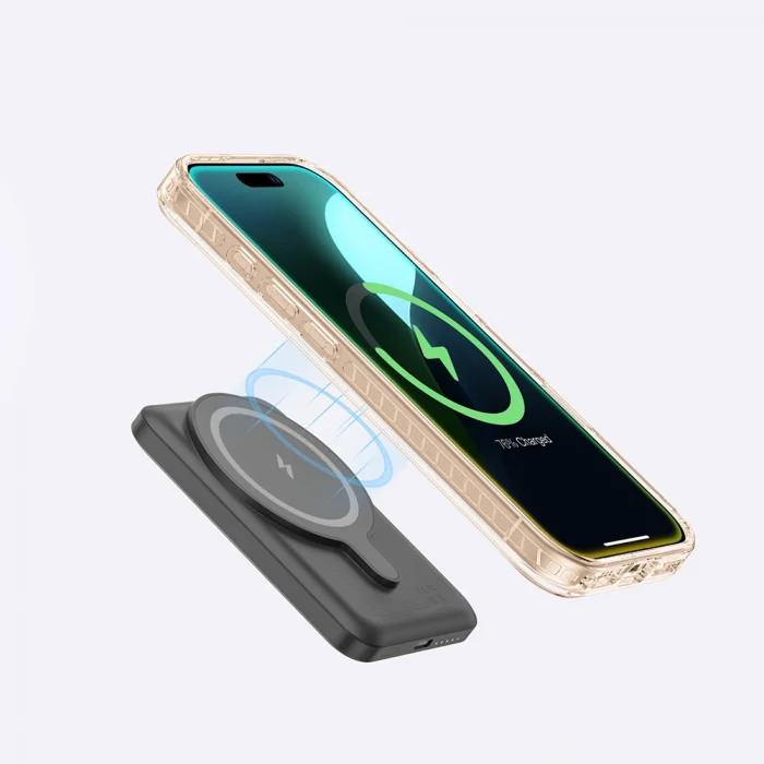 Apple iPhone 16 Pro Max Kılıf M-safe Şarj Özellikli Yüzük Standlı Amazingthing Titan Pro Serisi Kapak