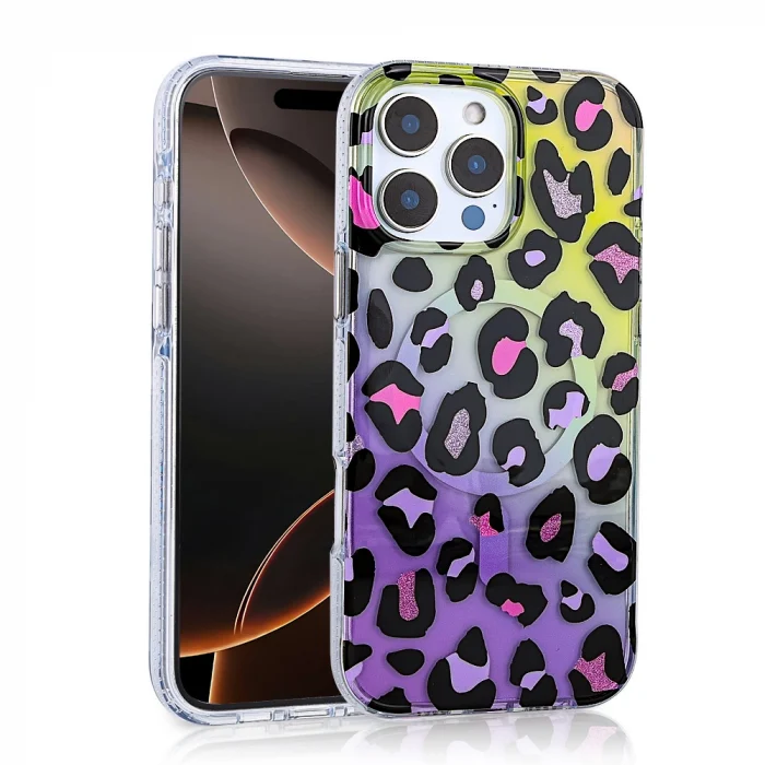 iPhone 16 Pro Max Kılıf M-safe Şarj Özellikli Jago Kapak