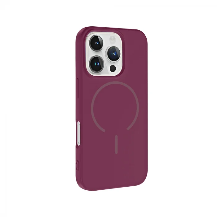 Apple iPhone 16 Pro Max Kılıf M-safe Şarj Özellikli Zore Meta Kapak