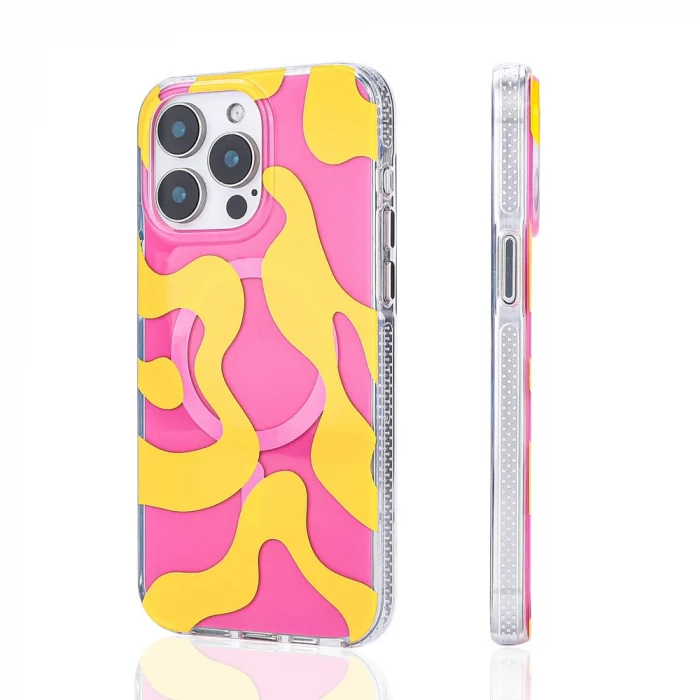 iPhone 16 Pro Max Kılıf M-safe Şarj Özellikli Stilo Kapak