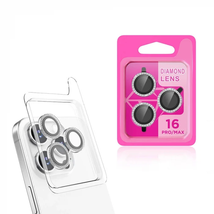 iPhone 16 Pro Max CL-06 Kamera Lens Koruyucu