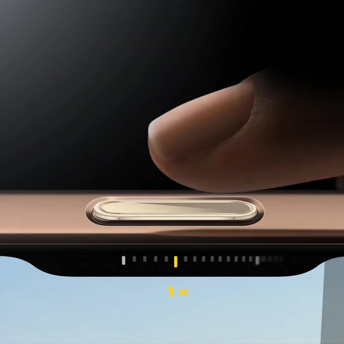 iPhone 16 Serisi Uyumlu Metal Alaşımlı Hassas Dokunmatik Kamera Denetim Butonu Koruyucu