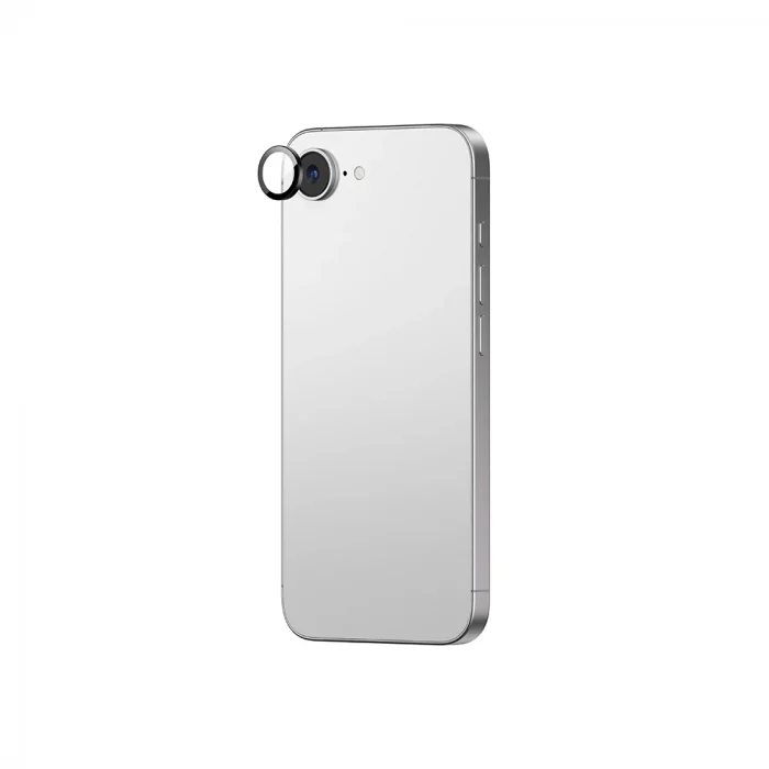 Apple iPhone 16E Amazingthing Anti Reflective Kamera Lens Koruyucu + Kolay Uygulama Aparatlı