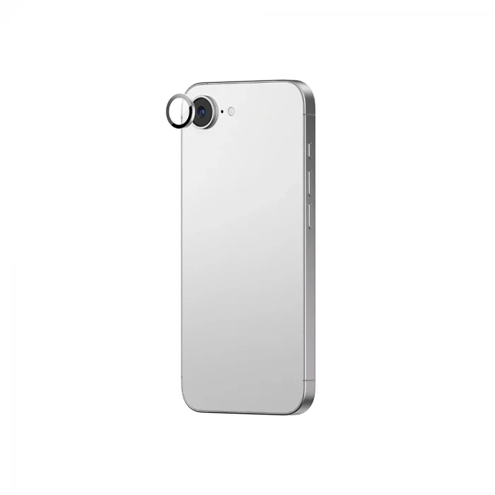 Apple iPhone 16E Amazingthing Anti Reflective Kamera Lens Koruyucu + Kolay Uygulama Aparatlı