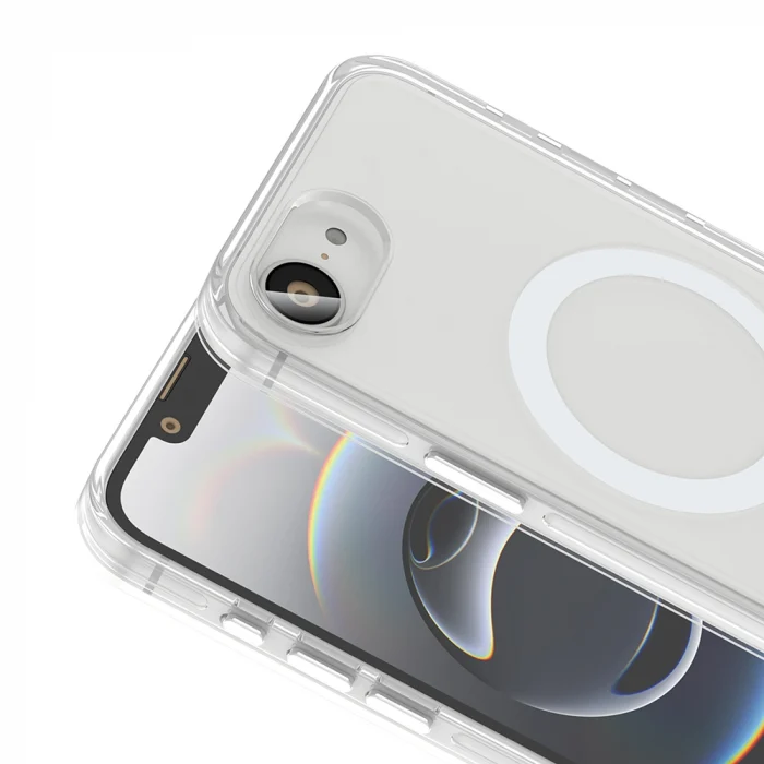 iPhone 16E Kılıf M-safe Şarj Özellikli Kamera Korumalı Kripto Kapak