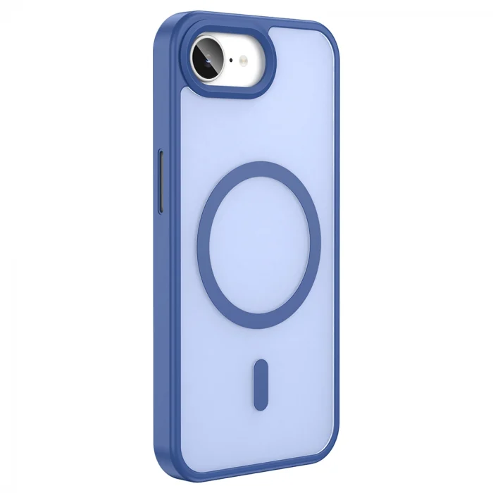 iPhone 16E Kılıf M-safe Şarj Özellikli Mat Arka Yüzey Sio Kapak