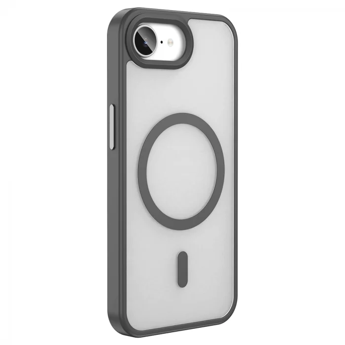 iPhone 16E Kılıf M-safe Şarj Özellikli Mat Arka Yüzey Sio Kapak