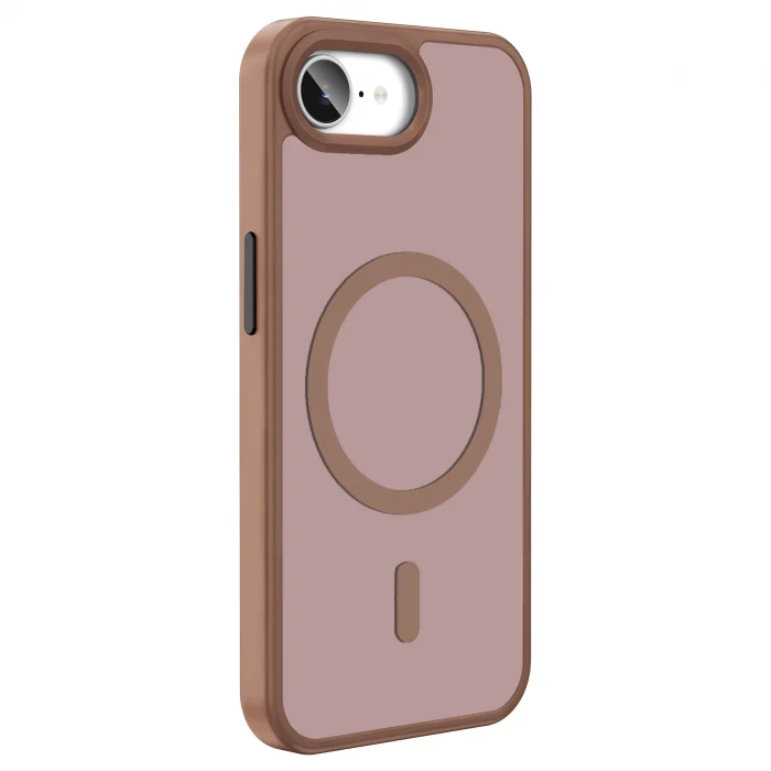 iPhone 16E Kılıf M-safe Şarj Özellikli Mat Arka Yüzey Sio Kapak