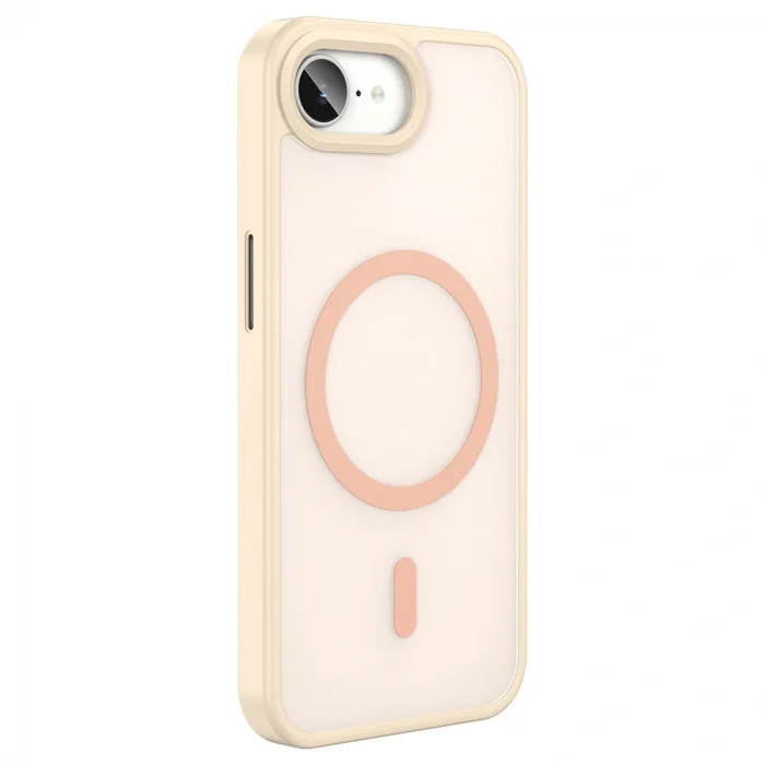 iPhone 16E Kılıf M-safe Şarj Özellikli Mat Arka Yüzey Sio Kapak