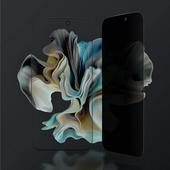 Apple iPhone 17 Air Amazingthing Titan Privacy Parmak İzi Bırakmayan Temperli Cam Ekran Koruyucu