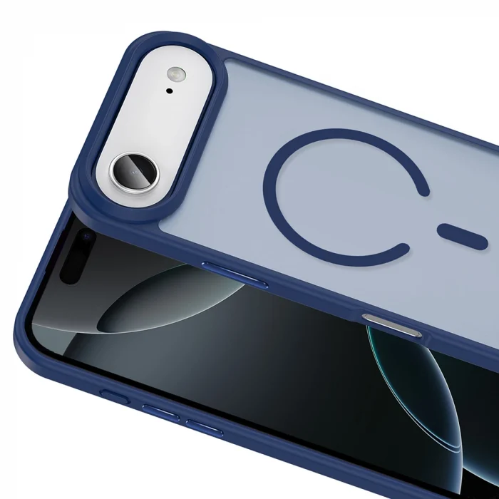 iPhone 17 Air Kılıf M-safe Şarj Özellikli Mat Arka Yüzey Sio Kapak