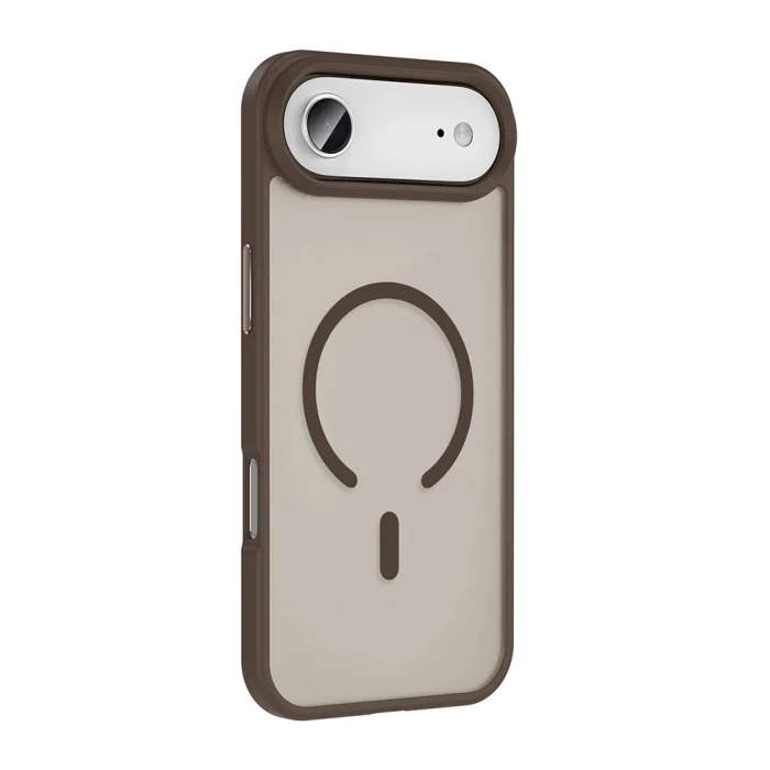 iPhone 17 Air Kılıf M-safe Şarj Özellikli Mat Arka Yüzey Sio Kapak