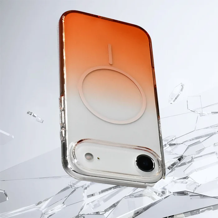 iPhone 17 Air Kılıf M-Safe Şarj Özellikli Septik Silikon Kapak