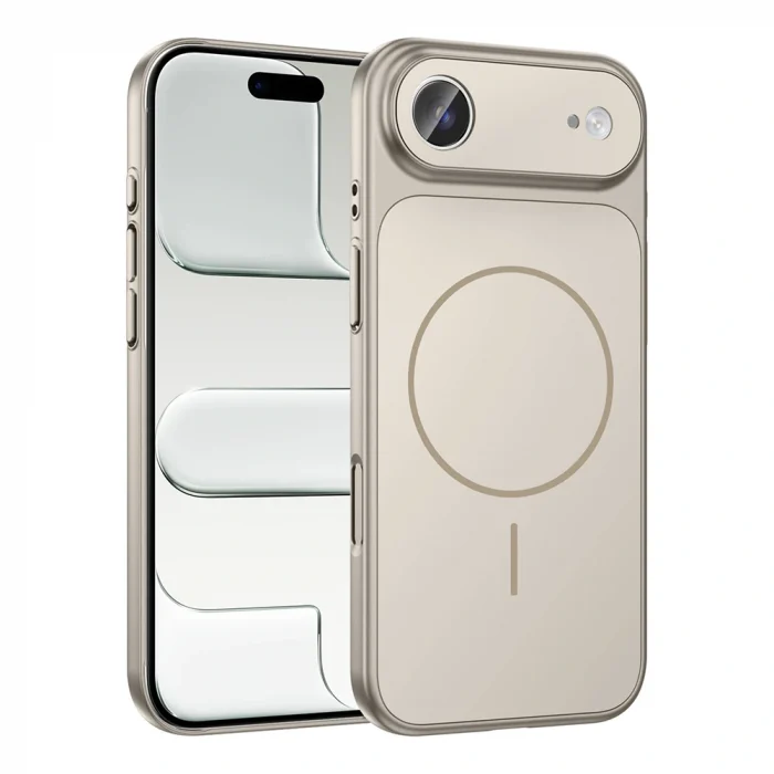 iPhone 17 Air Kılıf M-Safe Şarj Özellikli Kamera Korumalı Formen Kapak