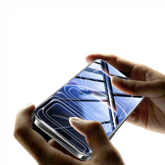 iPhone 17 Air 2.5D Oliv HD Temperli Cam Ekran Koruyucu + Kolay Uygulama Aparatı