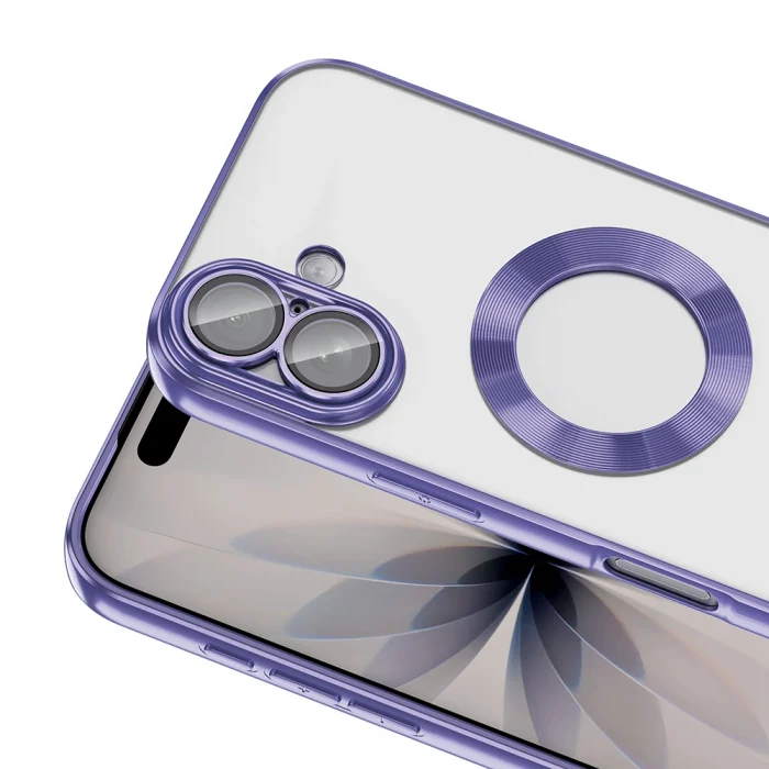 Apple iPhone 17 Kılıf Kamera Korumalı Logo Gösteren Zore Omega Kapak