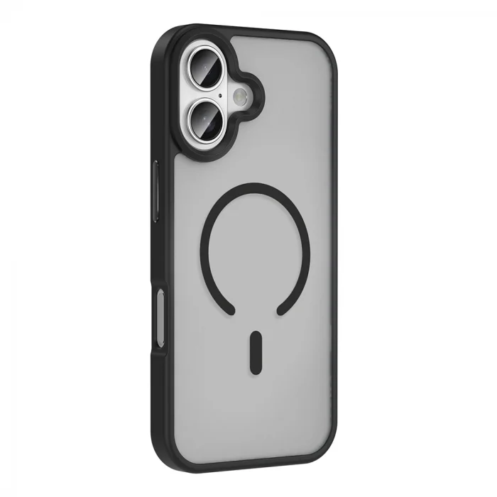 iPhone 17 Kılıf M-safe Şarj Özellikli Mat Arka Yüzey Sio Kapak