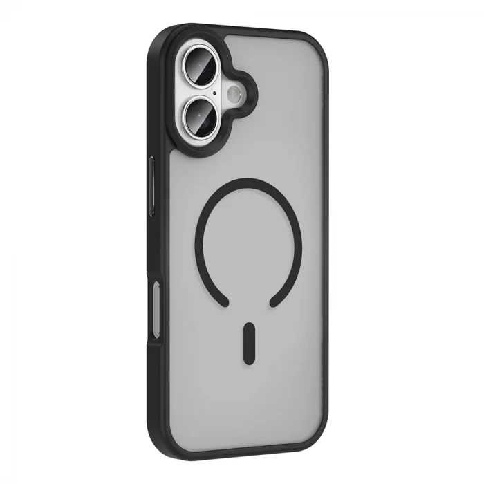 iPhone 17 Kılıf M-safe Şarj Özellikli Mat Arka Yüzey Sio Kapak