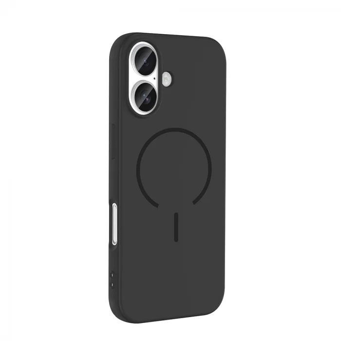 Apple iPhone 17 Kılıf M-safe Şarj Özellikli Zore Meta Kapak