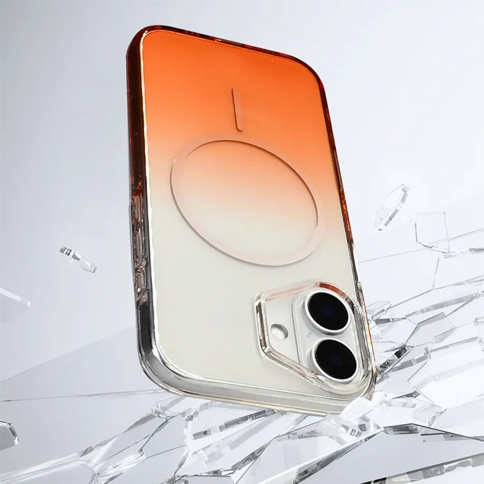 iPhone 17 Kılıf M-Safe Şarj Özellikli Septik Silikon Kapak