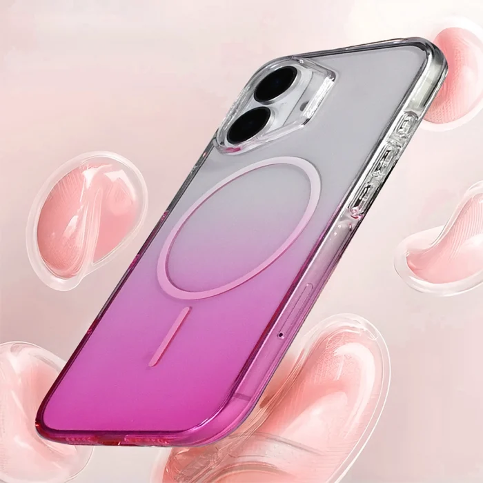 iPhone 17 Kılıf M-Safe Şarj Özellikli Septik Silikon Kapak