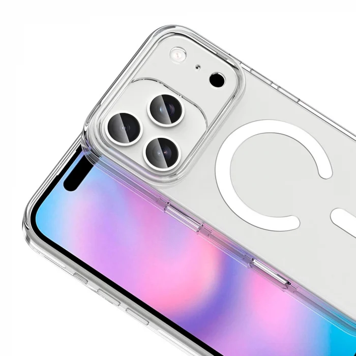 iPhone 17 Pro Kılıf M-safe Şarj Özellikli Kamera Korumalı Kripto Kapak