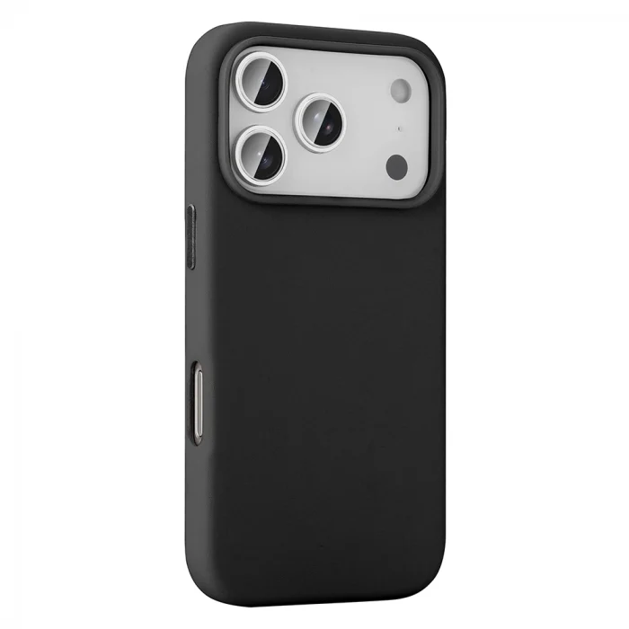 iPhone 17 Pro Kılıf M-safe Şarj Özellikli PU Deri Görünümlü Kupra Kapak