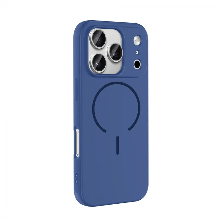 Apple iPhone 17 Pro Kılıf M-safe Şarj Özellikli Zore Meta Kapak