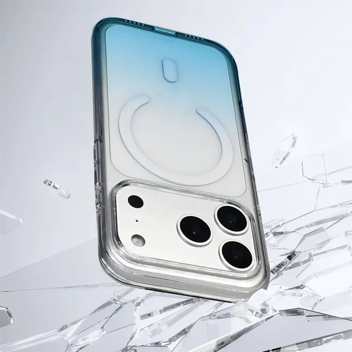 iPhone 17 Pro Kılıf M-Safe Şarj Özellikli Septik Silikon Kapak