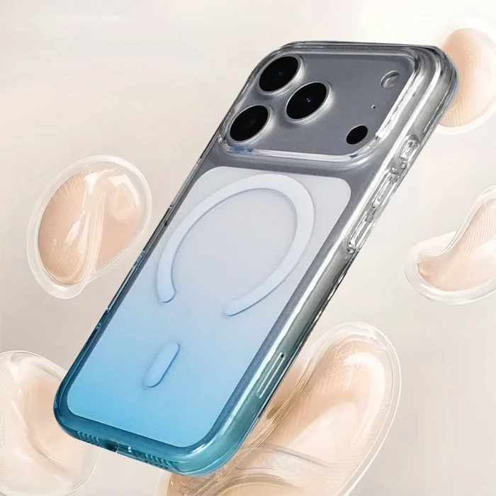 iPhone 17 Pro Kılıf M-Safe Şarj Özellikli Septik Silikon Kapak