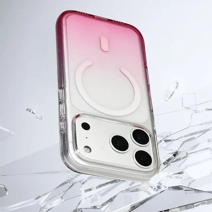 iPhone 17 Pro Kılıf M-Safe Şarj Özellikli Septik Silikon Kapak