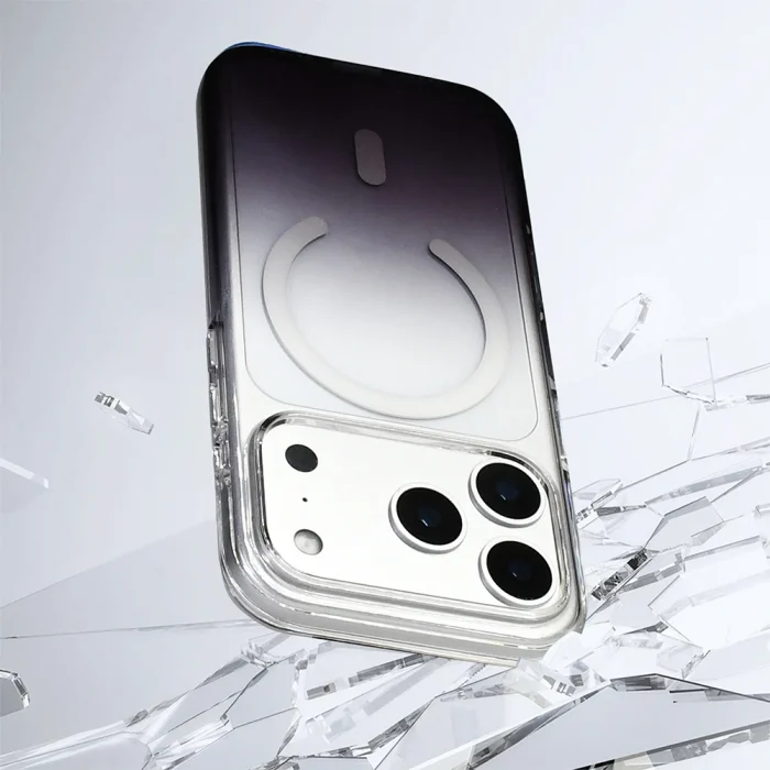 iPhone 17 Pro Kılıf M-Safe Şarj Özellikli Septik Silikon Kapak