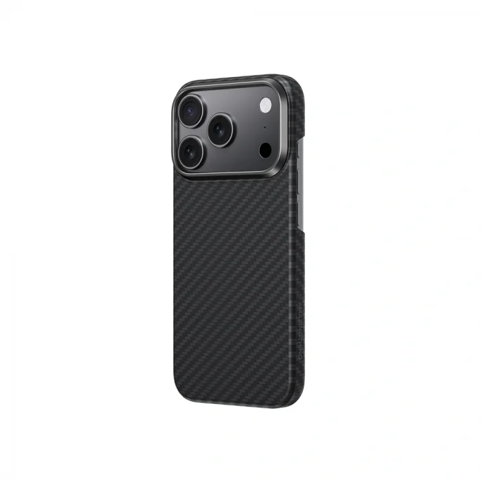 Apple iPhone 17 Pro Max Kılıf M-safe Şarj Özellikli 1500D Aramid Fiber Amazingthing Titan Max Serisi Kapak
