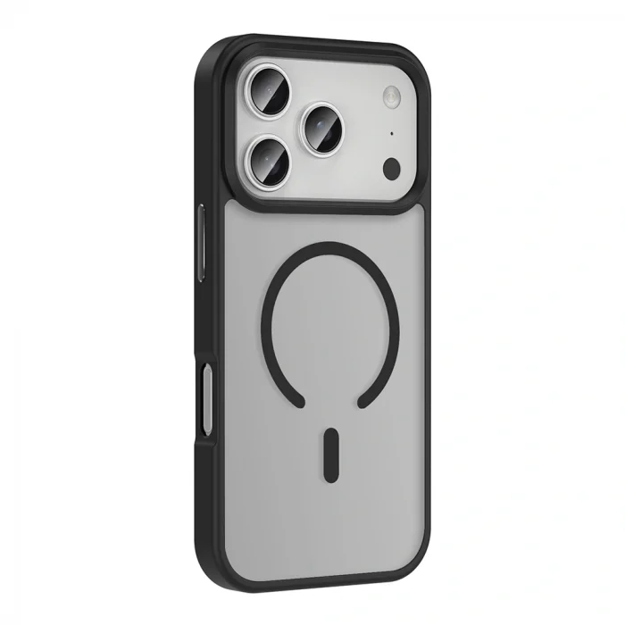 iPhone 17 Pro Max Kılıf M-safe Şarj Özellikli Mat Arka Yüzey Sio Kapak