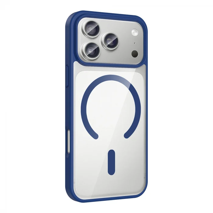 iPhone 17 Pro Max Kılıf M-safe Wireless Şarj Özellikli Silikon Ege Kapak