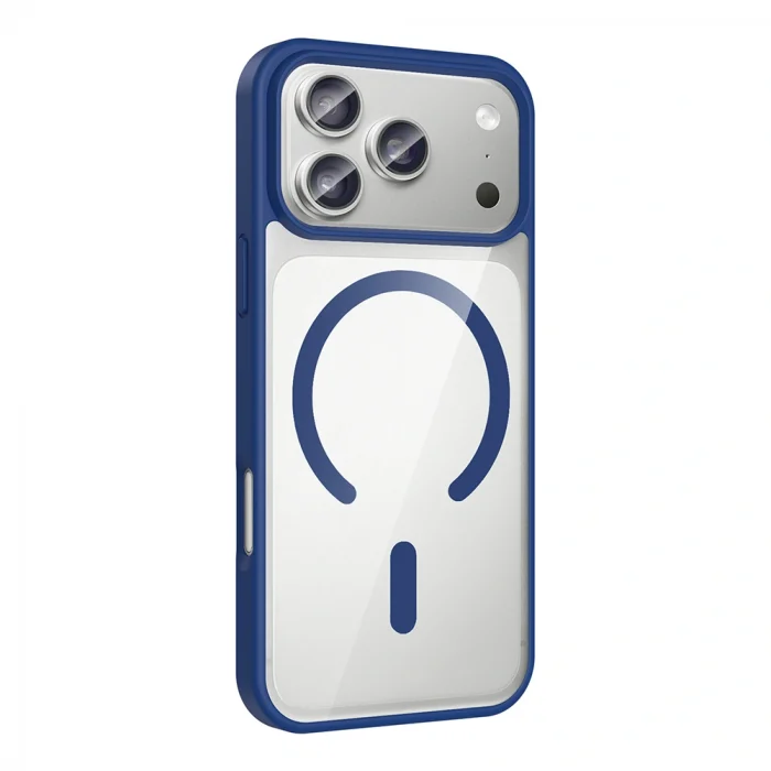 iPhone 17 Pro Max Kılıf M-safe Wireless Şarj Özellikli Silikon Ege Kapak