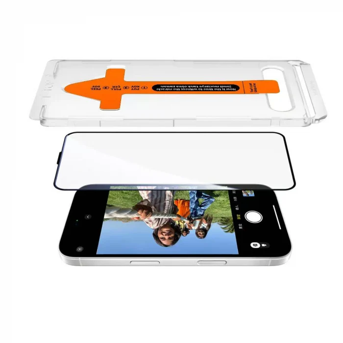 iPhone 17 Pro Max 3D Oliv HD Temperli Cam Ekran Koruyucu + Kolay Uygulama Aparatı