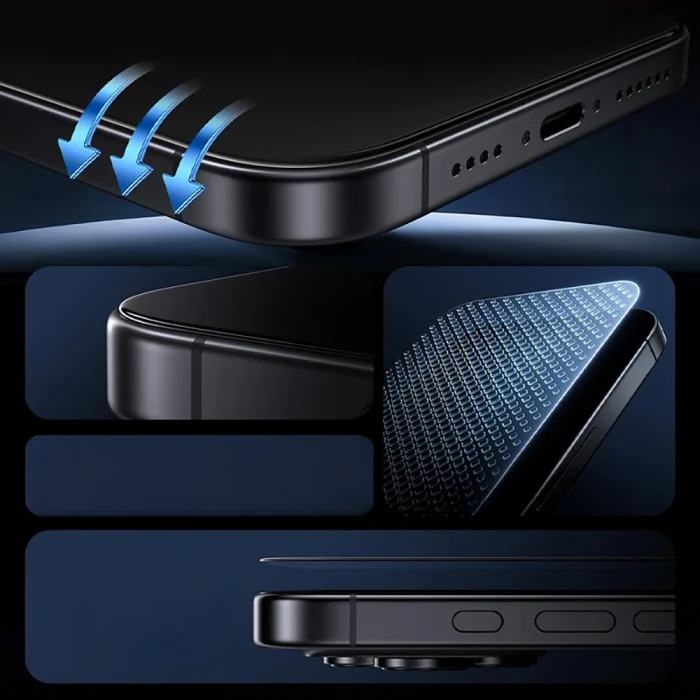 iPhone 17 Pro Max Uyumlu Etnaa Cam Ekran Koruyucu