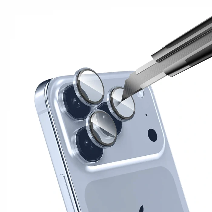 iPhone 17 Pro Max Uyumlu Mikro Kamera Lens Koruyucu