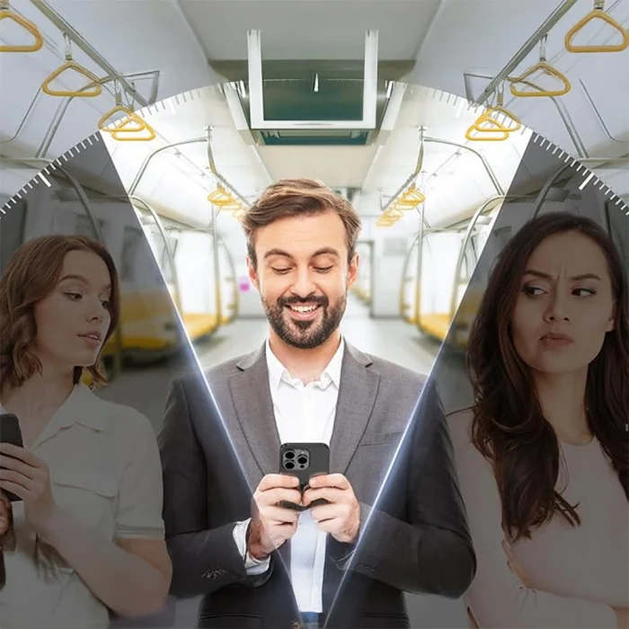 iPhone 17 Pro 2.5D Oliv Privacy Temperli Cam Ekran Koruyucu + Kolay Uygulama Aparatı